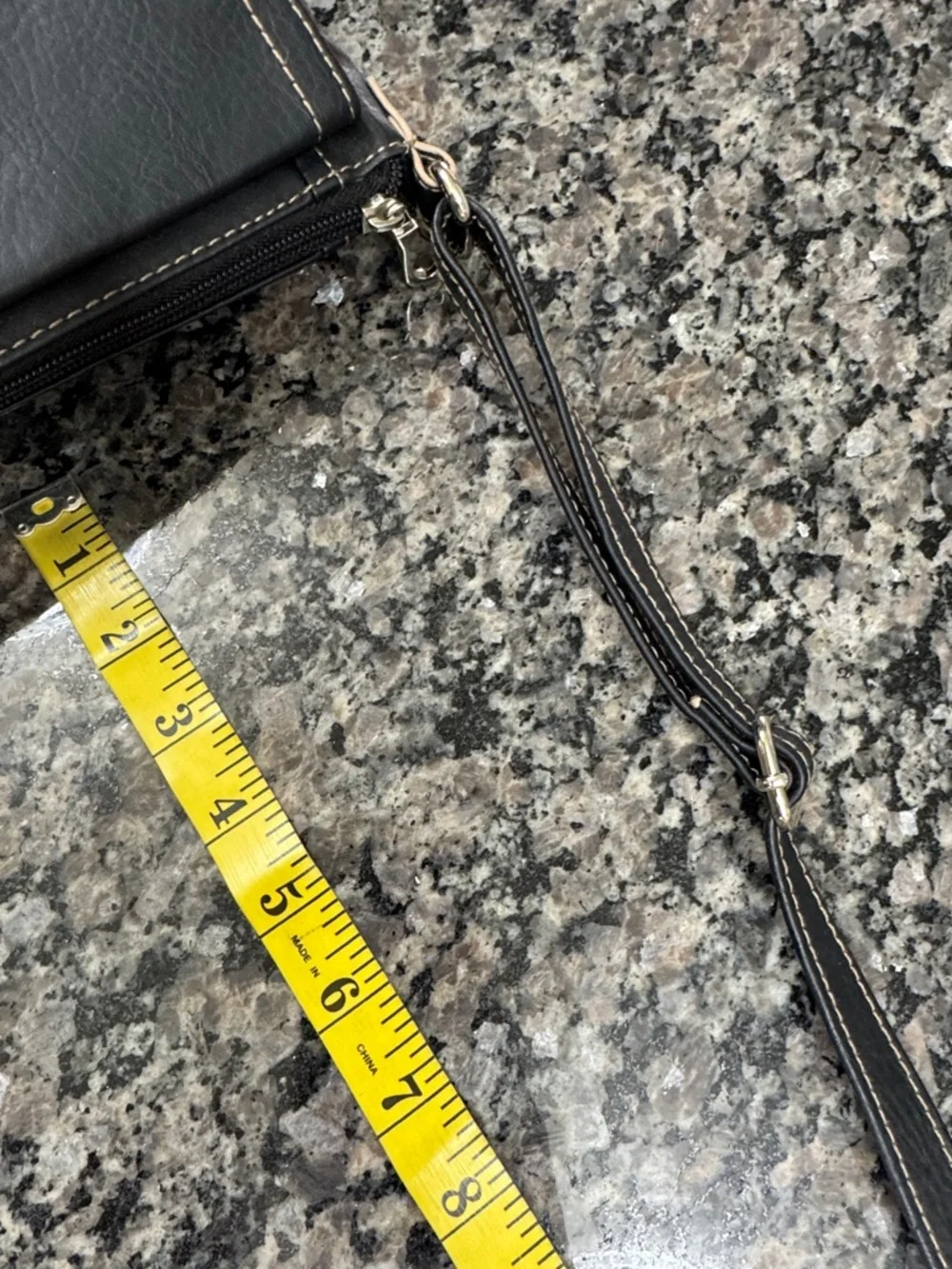 Relic Black Crossbody Messenger Bag with Silver Accents NWOT